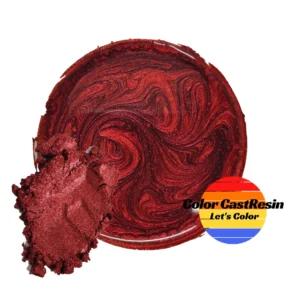 Krwista Czerwień — pigment do żywicy ColorCastResin — kolor i połysk