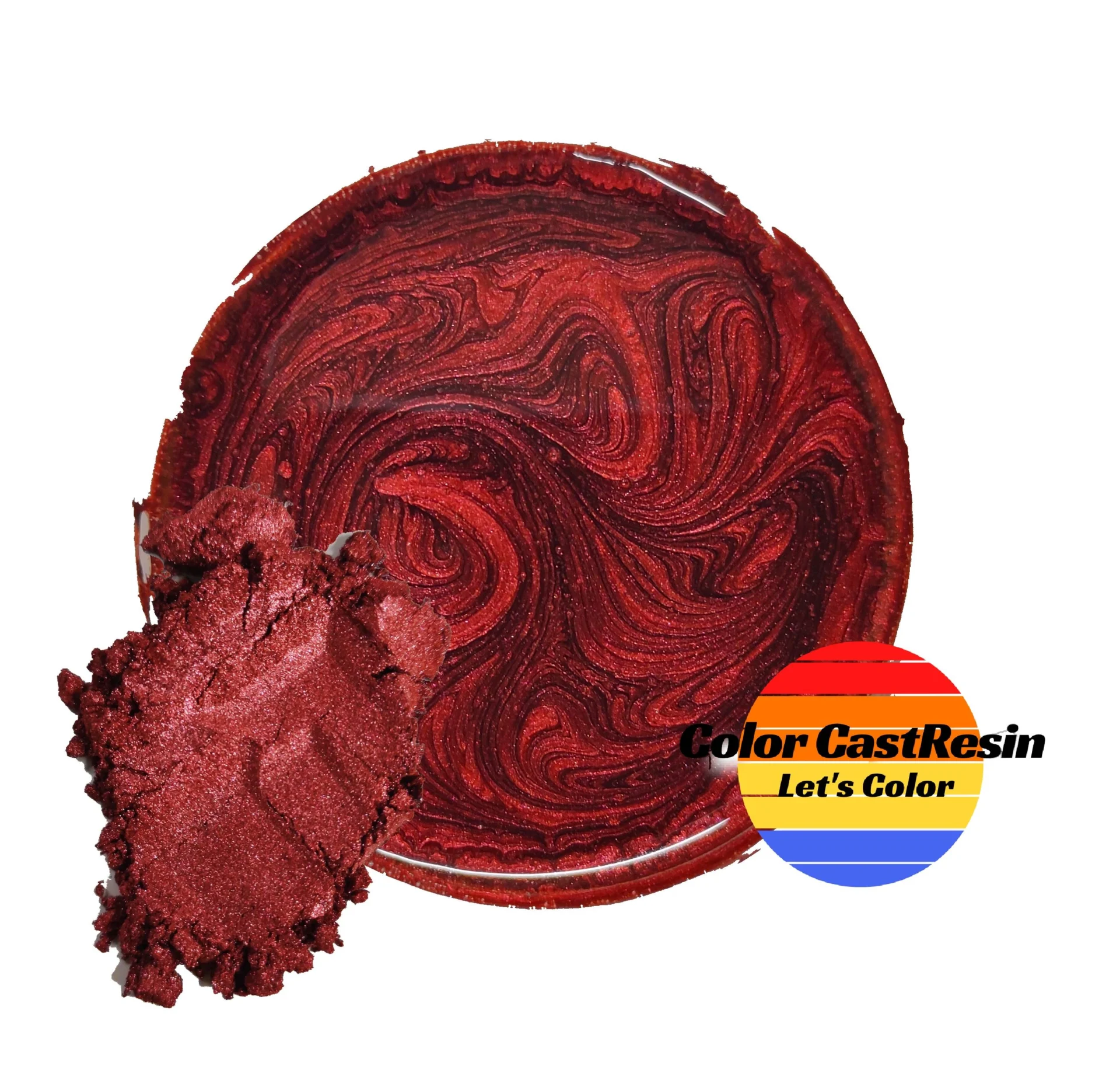 Krwista Czerwień — pigment do żywicy ColorCastResin — kolor i połysk