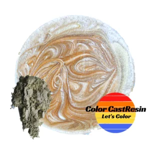 Pustynne Złoto — pigment do żywicy ColorCastResin — kolor i połysk
