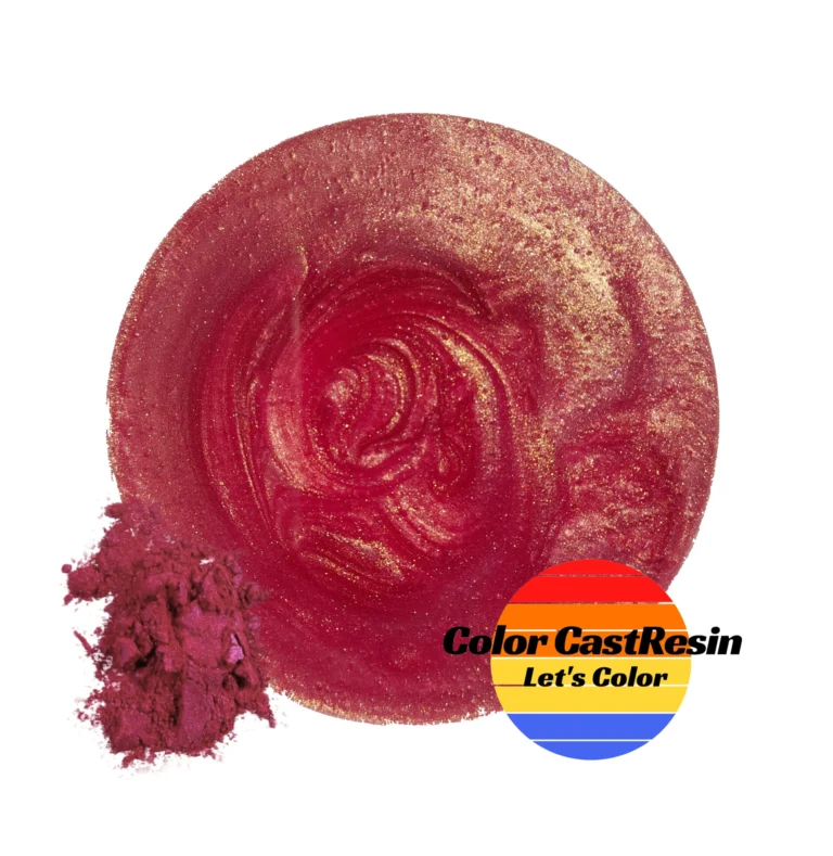 Pigment Fenix ColorCastResin: proszek i wizualizacja koloru