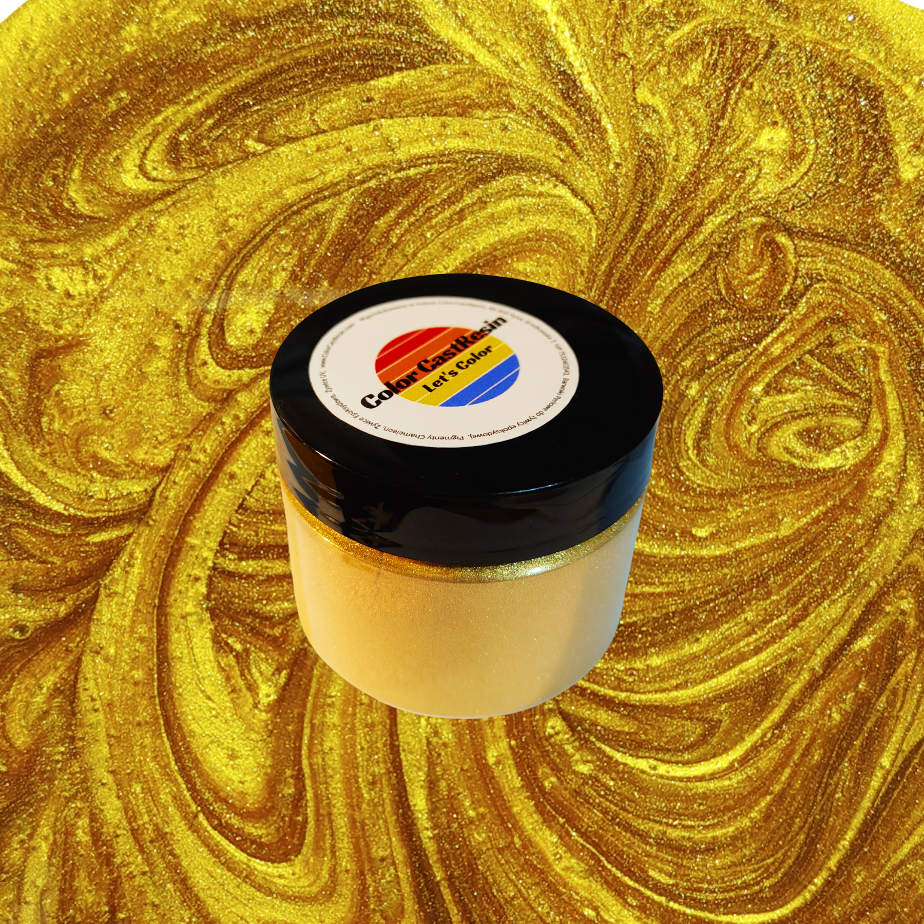Złoto Cesarskie — pigment do żywicy ColorCastResin — zdjęcie produktu