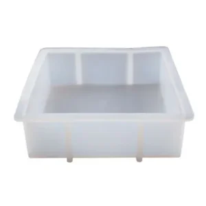 Forma silikonowa do żywicy Kwadrat – 17 × 17 × 5 cm